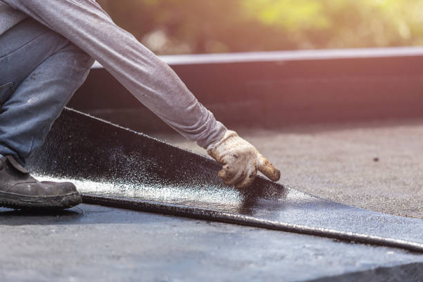 Professional Crawl Space Encapsulation technician working in Echola, AL